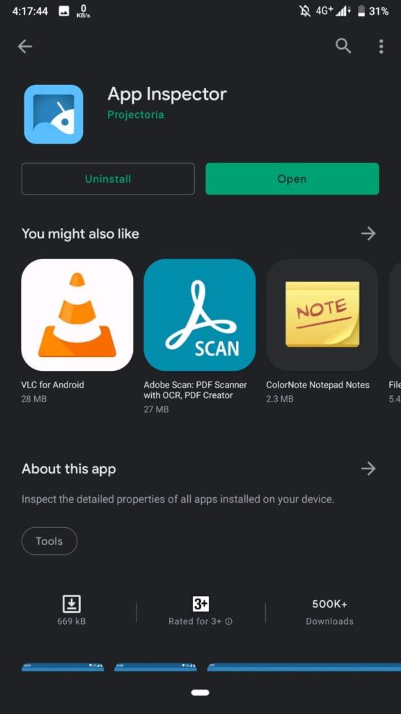 app inspector